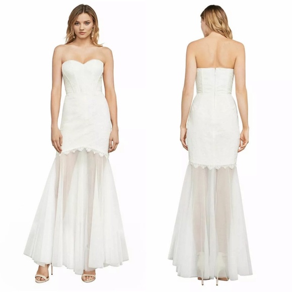 BCBGMAXAZRIA Alyce Strapless gown Dress - Picture 1 of 2
